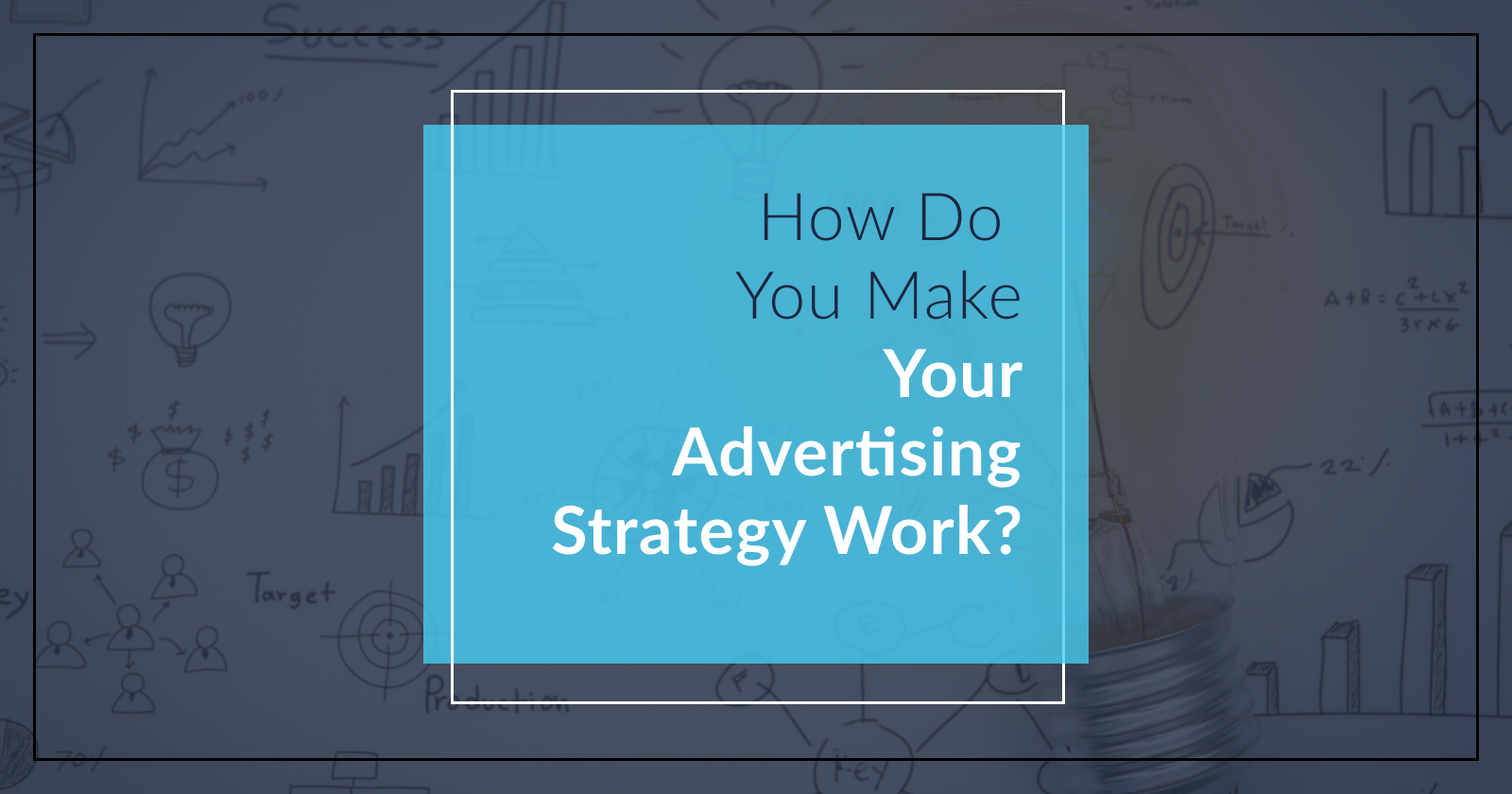 what translates a company's advertising strategy into goals that can be ...